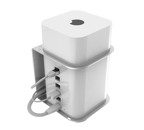 apple airport extreme metal wall ceiling bracket|TotalMount Apple AirPort Express Mount .